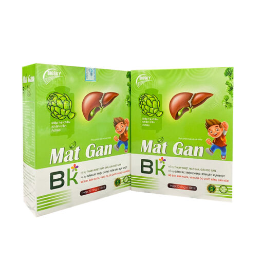 Mát gan BK - Mát gan, giải độc gan, thanh nhiệt