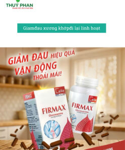 Thực Phẩm Bảo Vệ Sức Khoẻ FIRMAX – Hỗ Trợ Giảm Đau, Tăng Cường Vận Động Khớp – Hộp 60 Viên