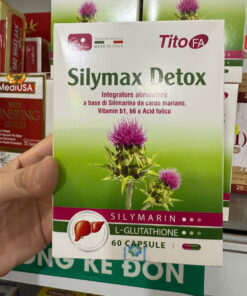 Viên Uống Silymax Detox – Hỗ Trợ Giải Độc Gan, Bảo Vệ Chức Năng Gan – Hộp 60 Viên