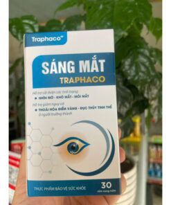 Viên Sáng Mắt Traphaco – Hỗ Trợ Cải Thiện Thị Lực – Hộp 30 Viên Nang Mềm
